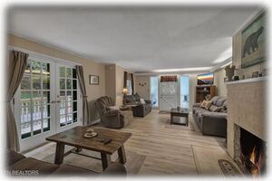 French Doors Lead To Main Porch & Boardwalk